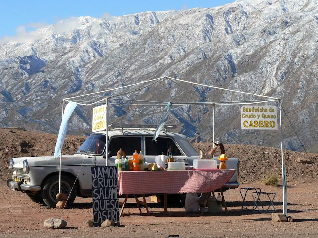 Stand cordillère des Andes Argentine - Informations Argentine