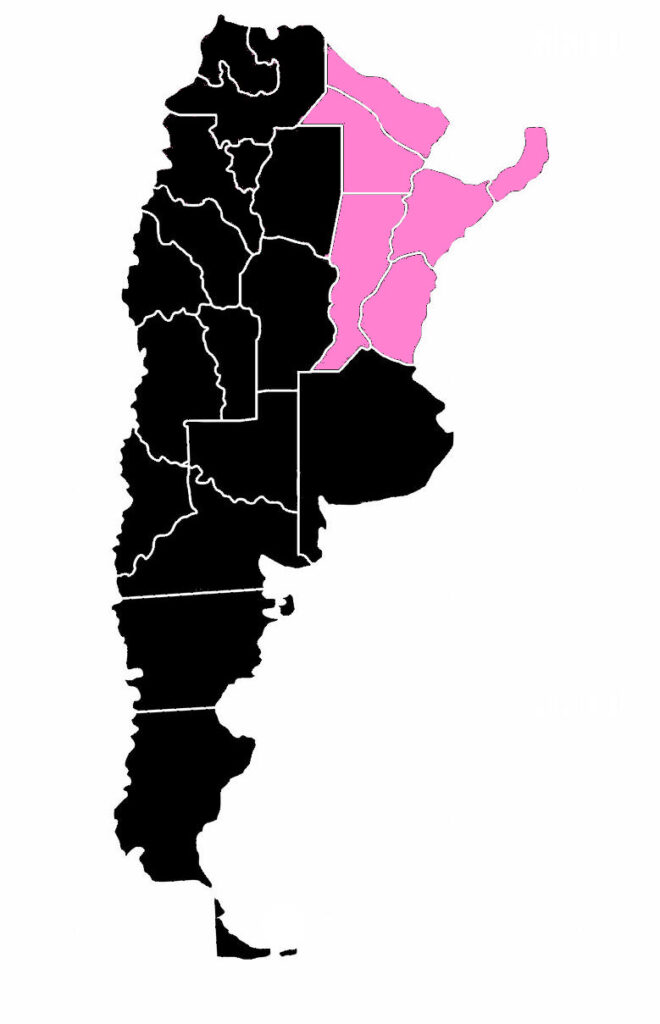 Mapa NEA